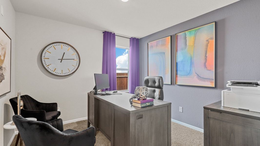 Furnished interior view inside a new home in Longhorn Estates, Fort Worth (Image 34).