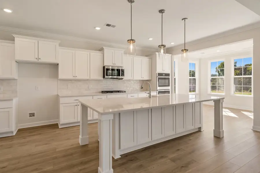 Furnished interior view inside a new home in Ridgecrest at Midway, Anderson (Image 7).