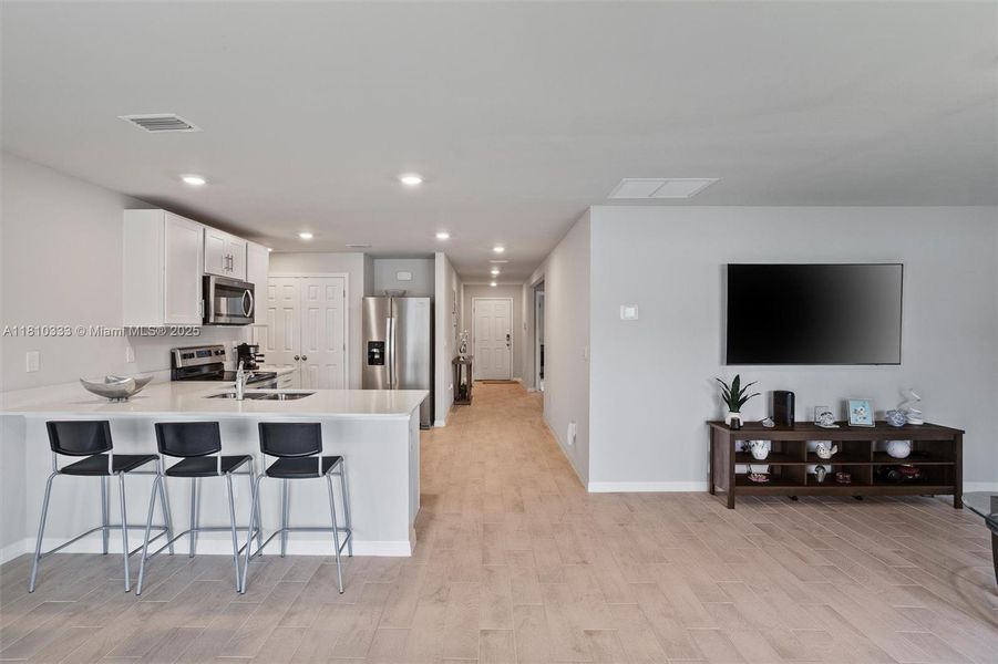 Furnished interior view inside a new home in , Labelle (Image 6).