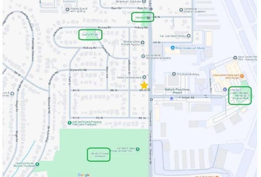 2D floor plan layout of this home in , Chamblee, GA (Image 4). 2D floor plan layout of this home in , Chamblee, GA (Image 4).