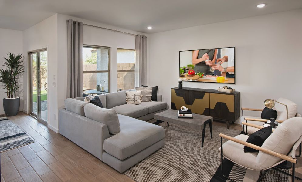 Representative furnished interior of a home built from the Clyde by K. Hovnanian® Homes in Laveen Springs, Laveen (Image 28). Representative furnished interior of a home built from the Clyde by K. Hovnanian® Homes in Laveen Springs, Laveen (Image 28).