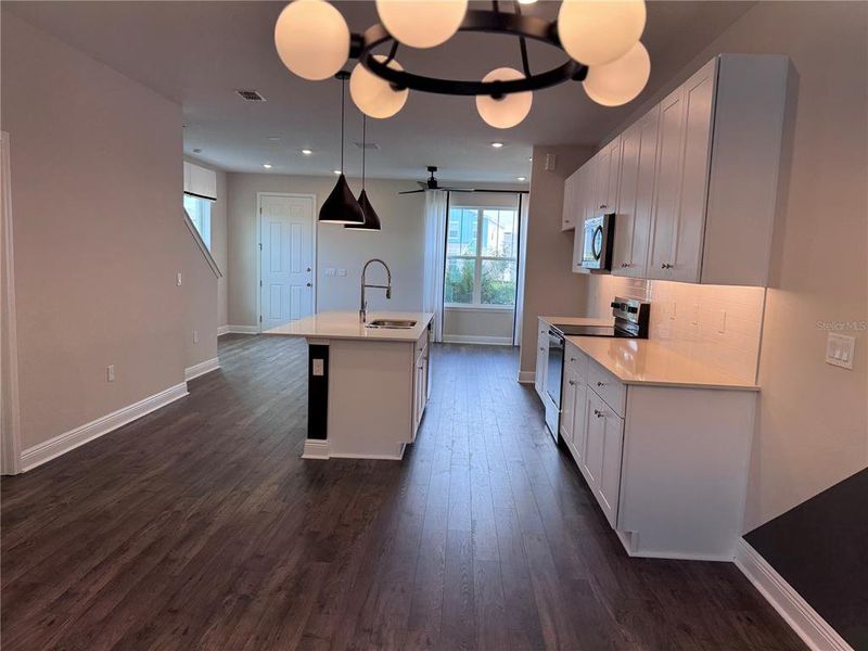 Furnished interior view inside a new home in Hamlin Ridge, Winter Garden (Image 14).