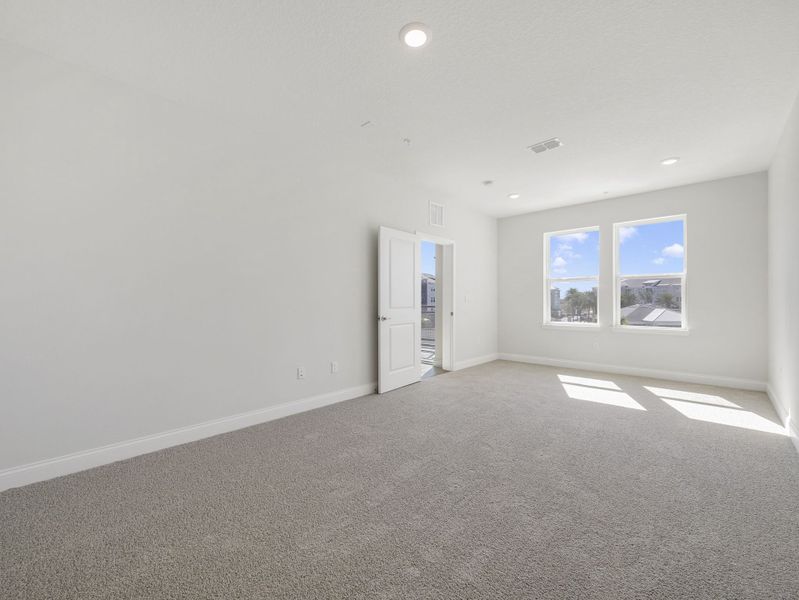 Spacious, unfurnished interior of a new home in Gatherings® of Lake Nona, Orlando (Image 18). Spacious, unfurnished interior of a new home in Gatherings® of Lake Nona, Orlando (Image 18).