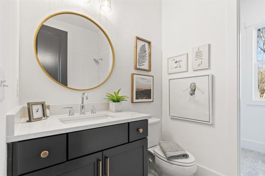 Furnished interior view inside a new home in Arden on Lanier, Cumming (Image 6).