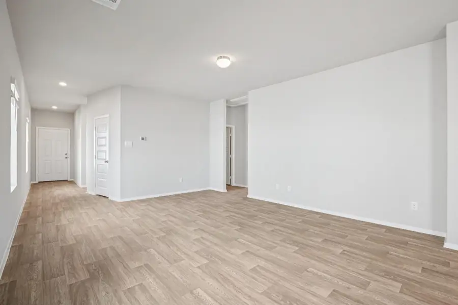 Dining room and living room representative photo Dining room and living room representative photo