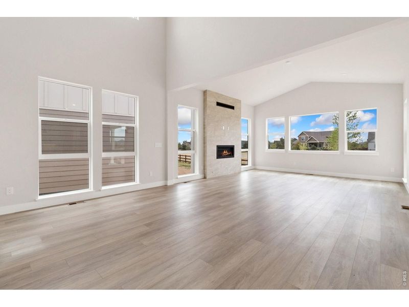 Spacious, unfurnished interior of a new home in RainDance, Windsor (Image 15).