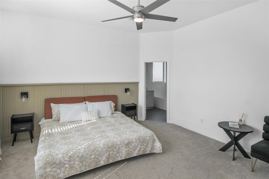 Furnished interior view inside a new home in , Richmond (Image 13). Furnished interior view inside a new home in , Richmond (Image 13).
