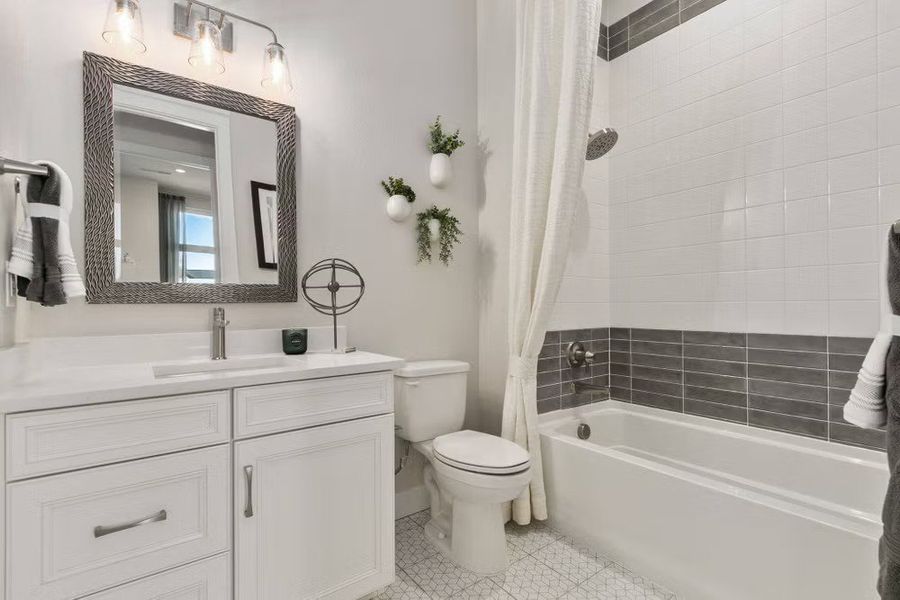 Furnished interior view inside a new home in Pelican Shores at Water Valley, Windsor (Image 12). Furnished interior view inside a new home in Pelican Shores at Water Valley, Windsor (Image 12).