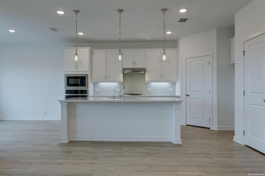 Furnished interior view inside a new home in Cordova Trails, Seguin (Image 5).