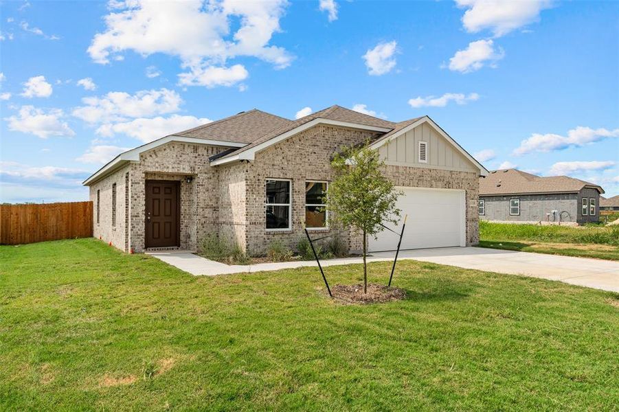 Front exterior of a new home in , Waco, TX, highlighting curb appeal (Image 16).