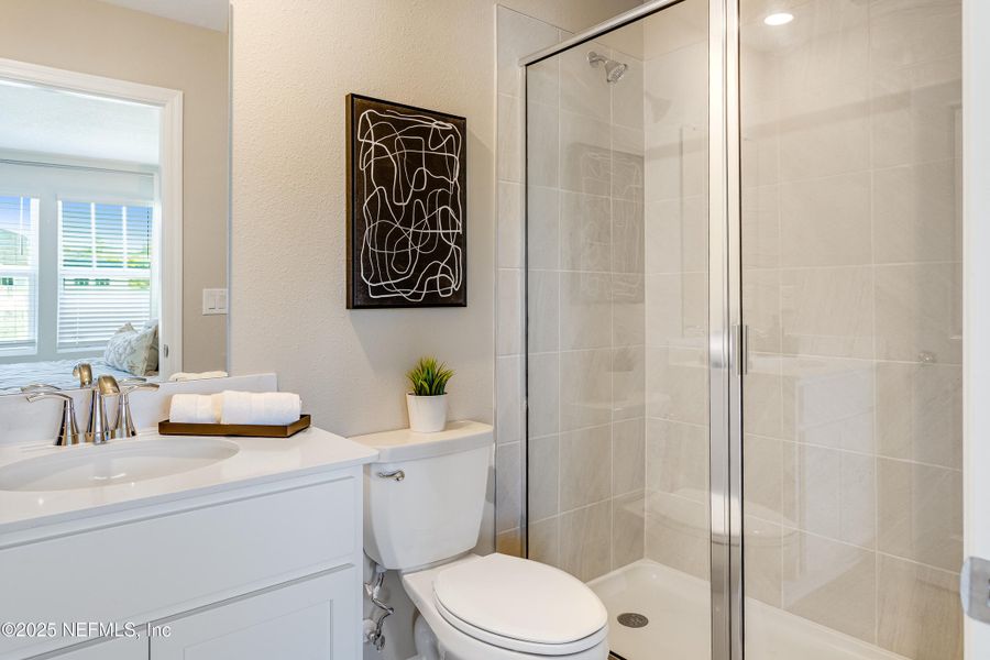 Furnished interior view inside a new home in , Orange Park (Image 8).