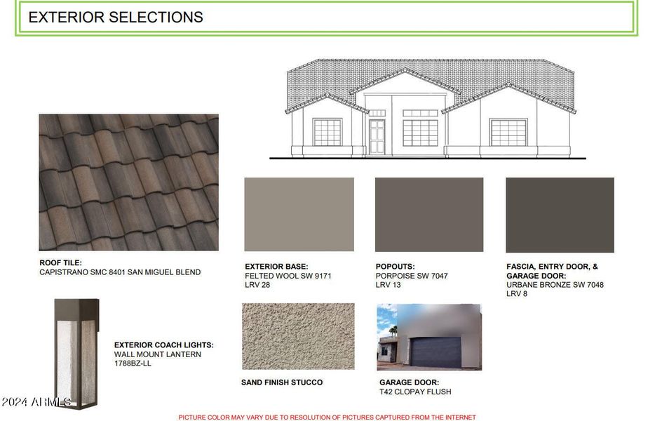 Exterior Selections