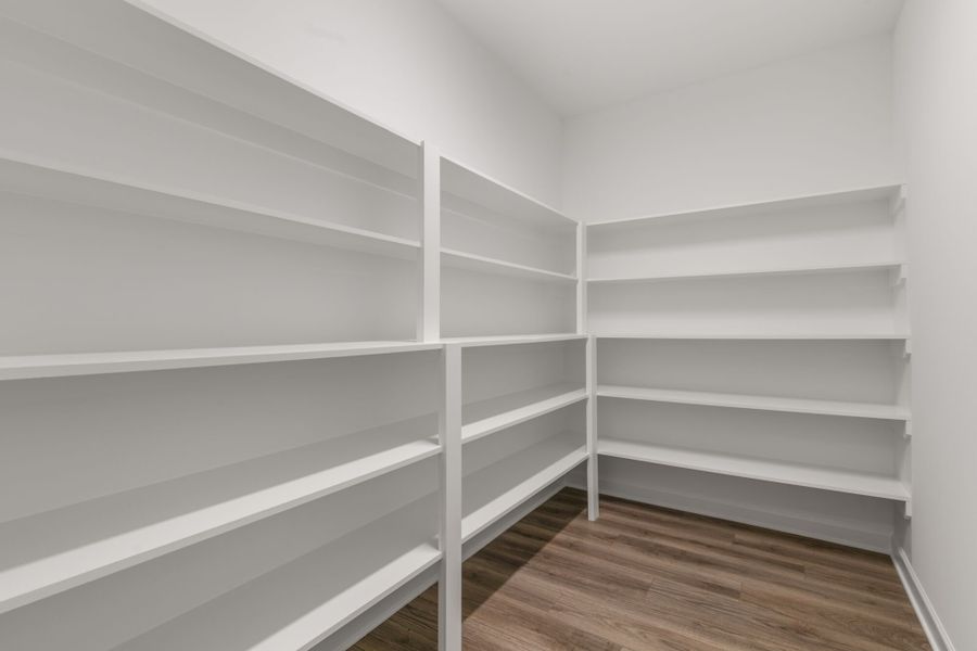 *Photo Representation of the Gunnison Floorplan - Pantry