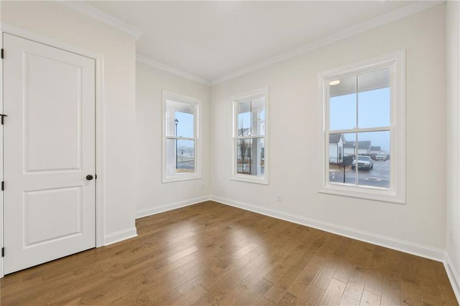 Spacious, unfurnished interior of a new home in Promenade at Sawnee Village, Cumming (Image 19).