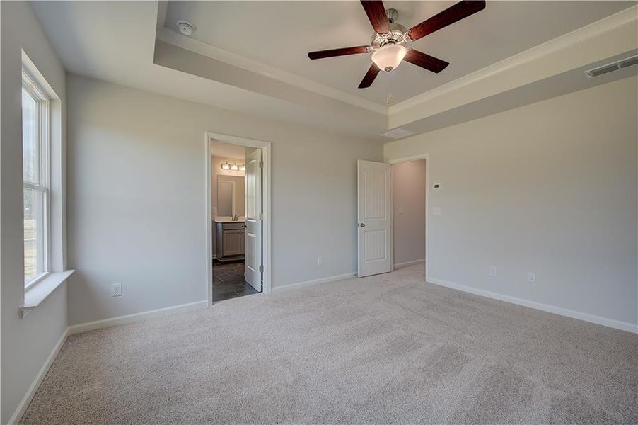Spacious, unfurnished interior of a new home in Langley Overlook, Loganville (Image 28). Spacious, unfurnished interior of a new home in Langley Overlook, Loganville (Image 28).