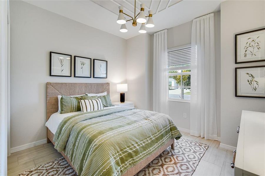 Furnished interior view inside a new home in Calusa Country Club, Lakewood Ranch (Image 6).