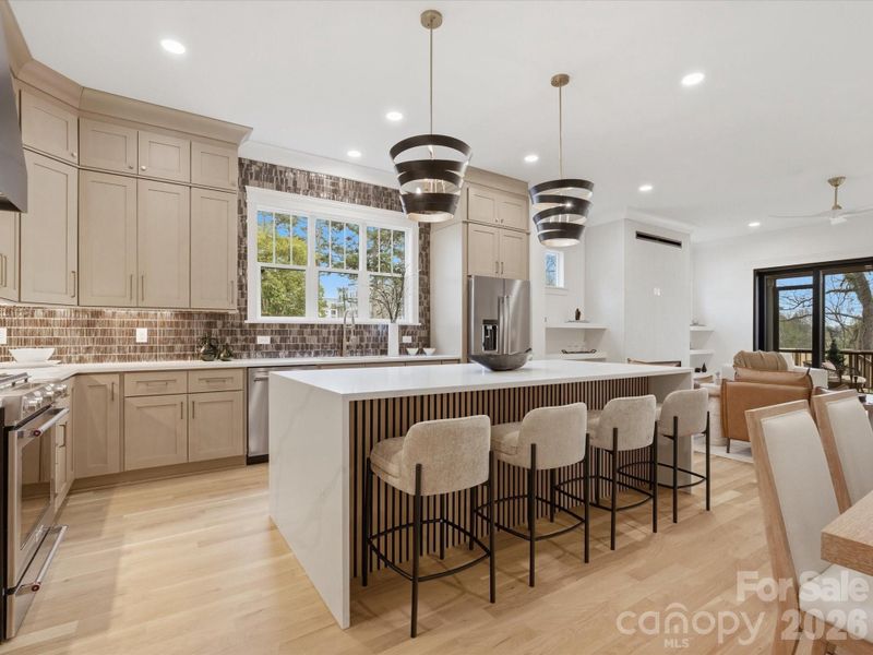 Furnished interior view inside a new home in , Charlotte (Image 10).