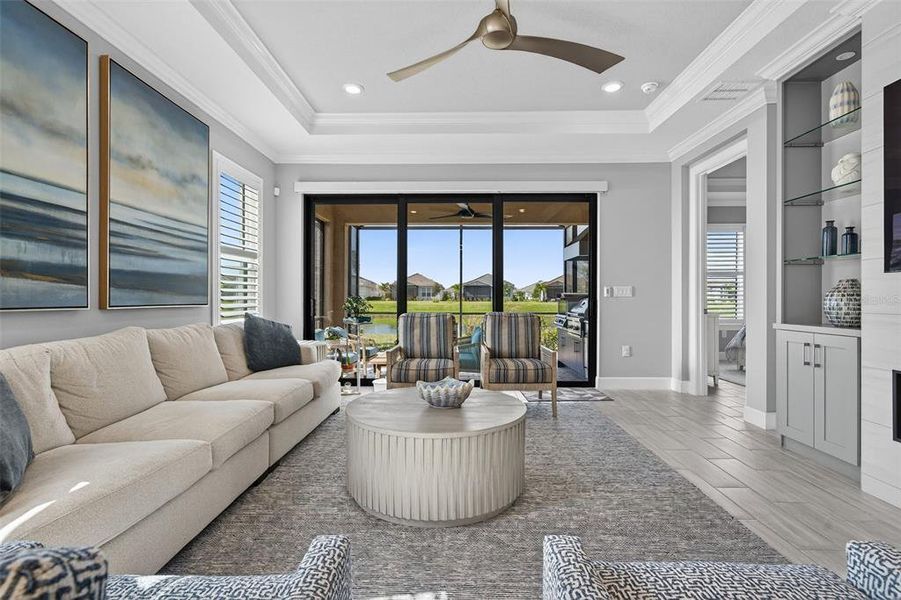 Furnished interior view inside a new home in , Bradenton (Image 51). Furnished interior view inside a new home in , Bradenton (Image 51).