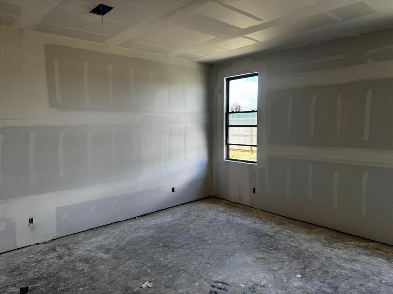 Actual progress of your home.