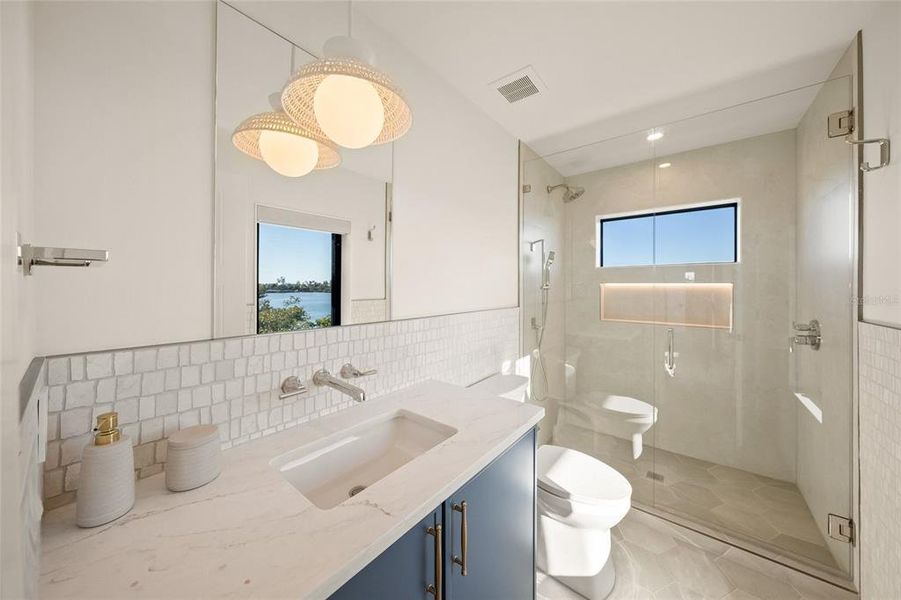 Furnished interior view inside a new home in , Anna Maria (Image 9). Furnished interior view inside a new home in , Anna Maria (Image 9).