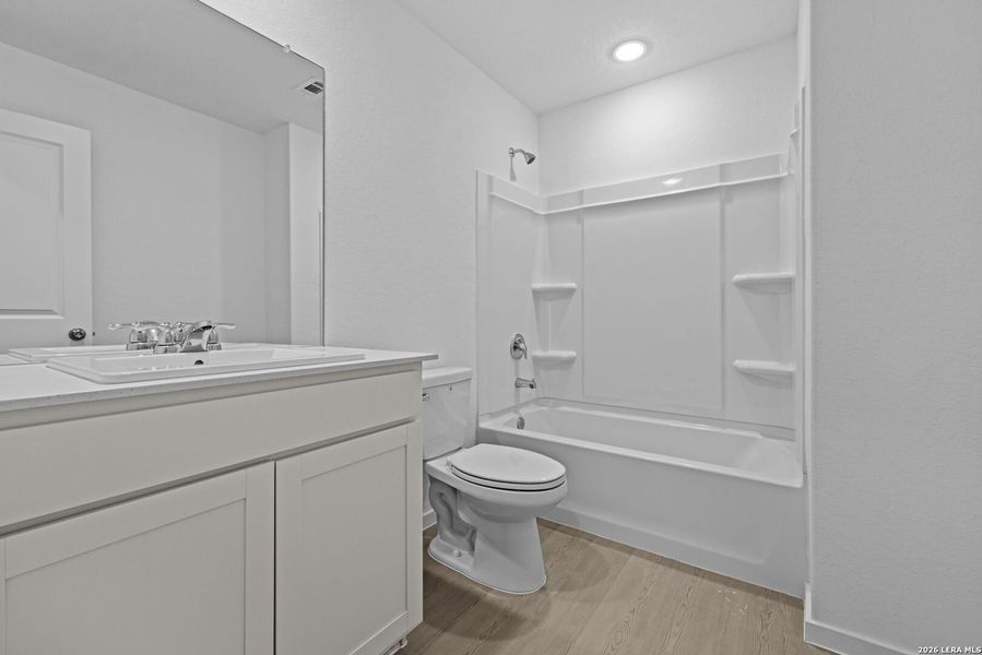 Furnished interior view inside a new home in Voss Farms, New Braunfels (Image 4). Furnished interior view inside a new home in Voss Farms, New Braunfels (Image 4).