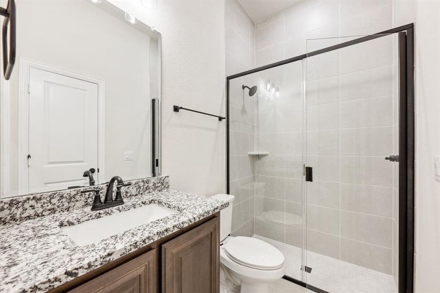 Furnished interior view inside a new home in Mockingbird Hills, Joshua (Image 9).