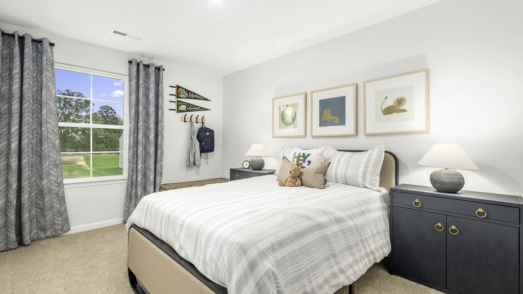 Furnished interior view inside a new home in Chandler Pointe, Rural Hall (Image 10).