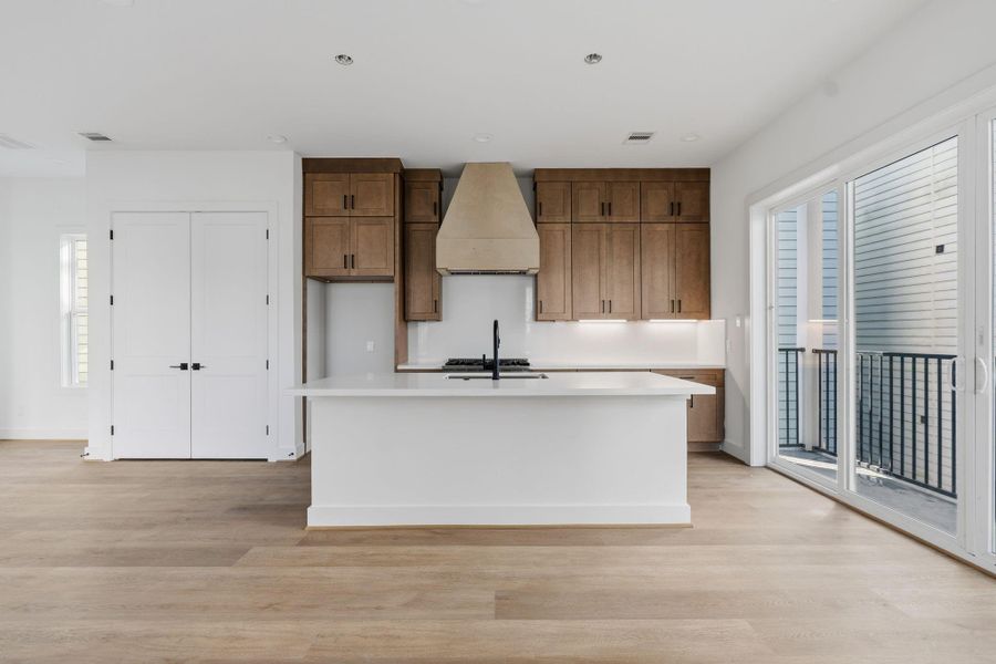 Furnished interior view inside a new home in , Houston (Image 11). Furnished interior view inside a new home in , Houston (Image 11).