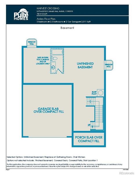 Basement Floorplan Basement Floorplan