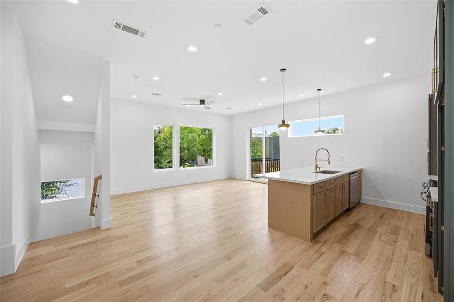 Spacious, unfurnished interior of a new home in , Dallas (Image 26). Spacious, unfurnished interior of a new home in , Dallas (Image 26).