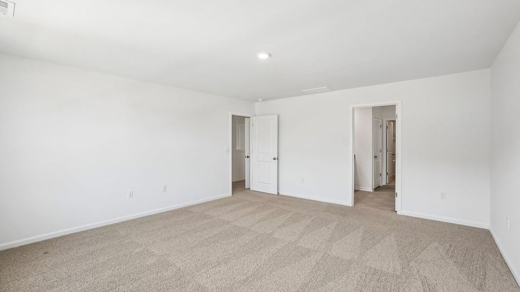 Spacious, unfurnished interior of a new home in Anderson Farm, Wendell (Image 14). Spacious, unfurnished interior of a new home in Anderson Farm, Wendell (Image 14).