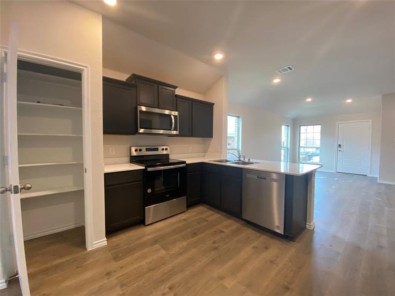 Furnished interior view inside a new home in Governor's Lots, Forney (Image 7).