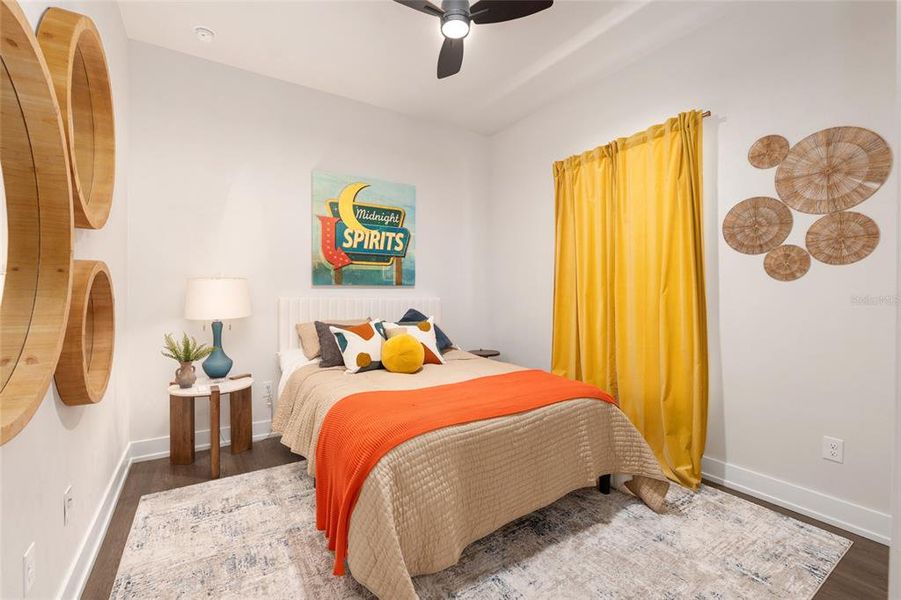 Furnished interior view inside a new home in Fairway Pointe at West End, Newberry (Image 43).