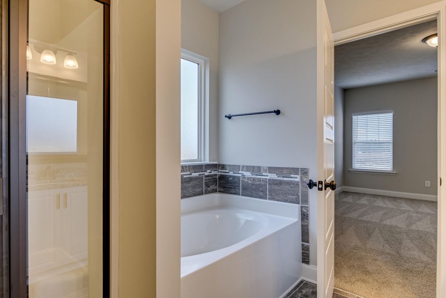 Furnished interior view inside a new home in , Edgefield (Image 5).