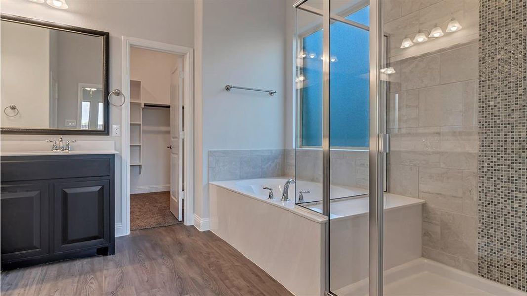 Furnished interior view inside a new home in Morningstar, Fort Worth (Image 13).