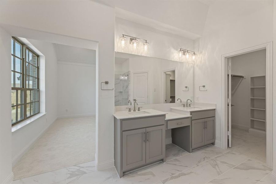 Furnished interior view inside a new home in , Lewisville (Image 4).