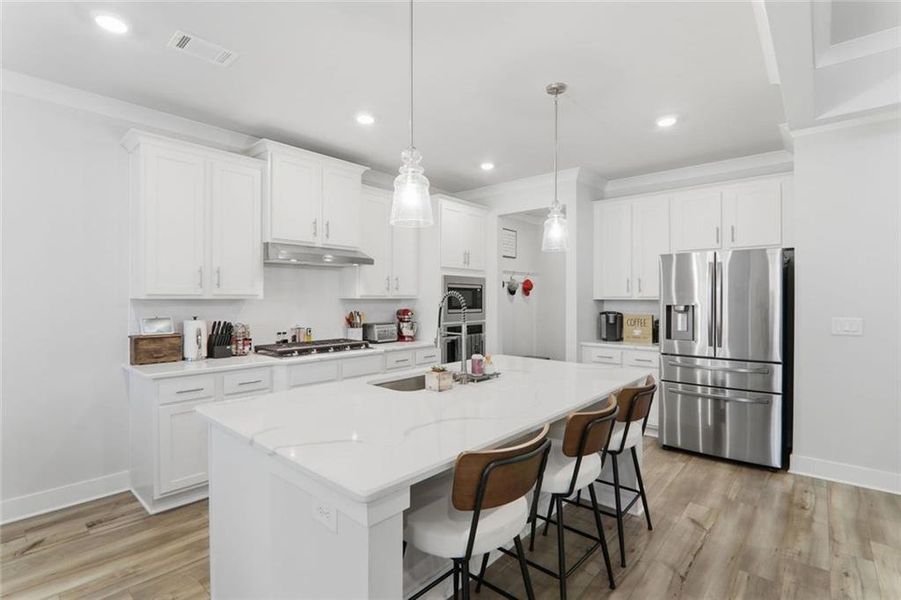 Furnished interior view inside a new home in Rosewood Lake Estates, Hoschton (Image 40). Furnished interior view inside a new home in Rosewood Lake Estates, Hoschton (Image 40).