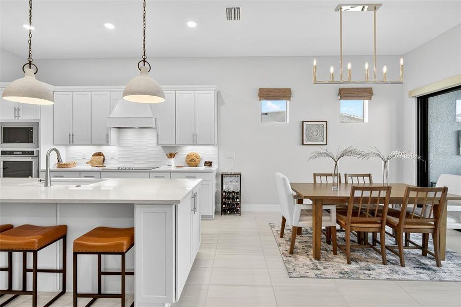 Furnished interior view inside a new home in , Venice (Image 6).