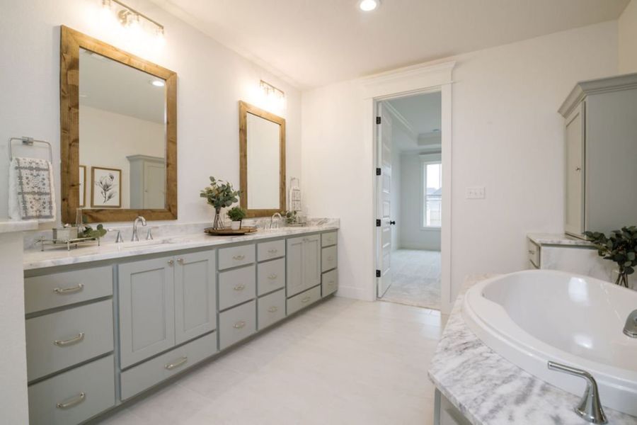 Representative furnished interior of a home built from the The Sophie by Reece Homes in Stella Ranch, Bryan (Image 10).