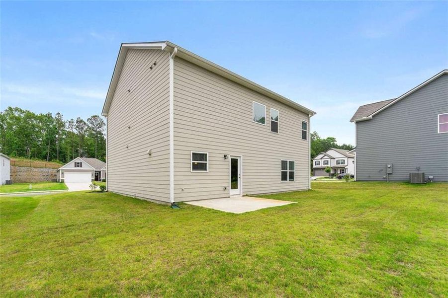 Exterior details and patio area of a home in , Dallas (Image 3). Exterior details and patio area of a home in , Dallas (Image 3).