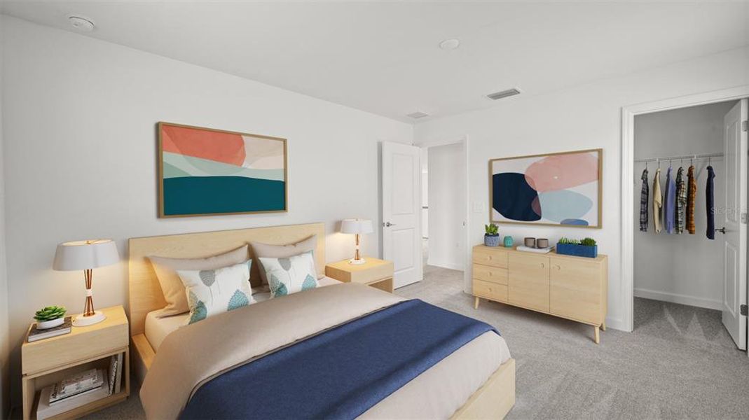 Furnished interior view inside a new home in Rye Ranch, Parrish (Image 16).