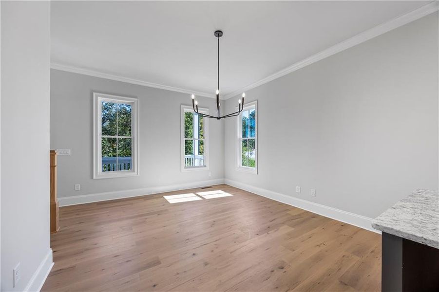 Spacious, unfurnished interior of a new home in , Dacula (Image 39).