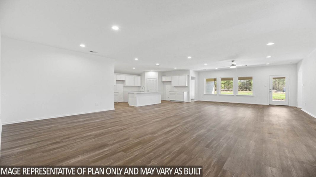 Spacious, unfurnished interior of a new home in Williams Reserve East, Conroe (Image 7). Spacious, unfurnished interior of a new home in Williams Reserve East, Conroe (Image 7).
