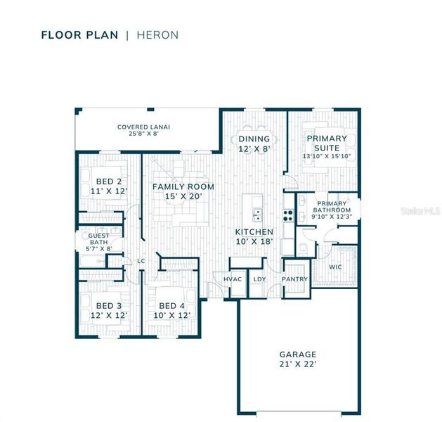 2D floor plan layout of this home in Palm Coast, Palm Coast, FL (Image 5). 2D floor plan layout of this home in Palm Coast, Palm Coast, FL (Image 5).