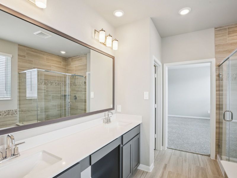 Furnished interior view inside a new home in Kemah Crossing - Luxe Series, Kemah (Image 10).