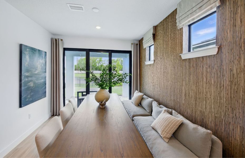 Furnished interior view inside a new home in Hendrix Reserve, Lake Worth (Image 15).