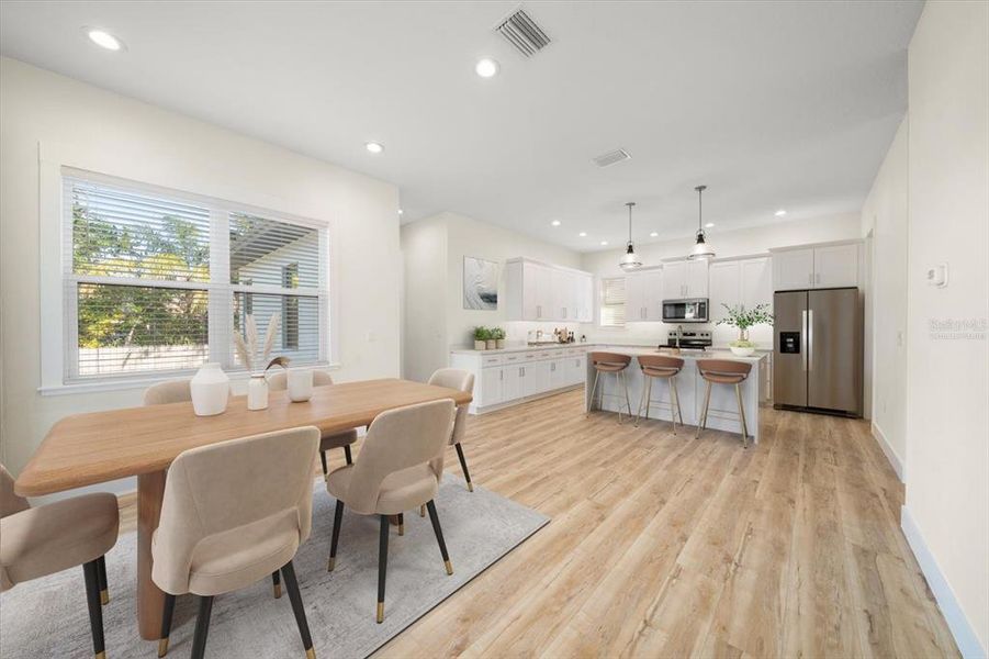 Furnished interior view inside a new home in , Largo (Image 13).