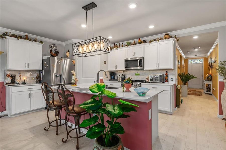Furnished interior view inside a new home in Burnt Store Village, Punta Gorda (Image 13).