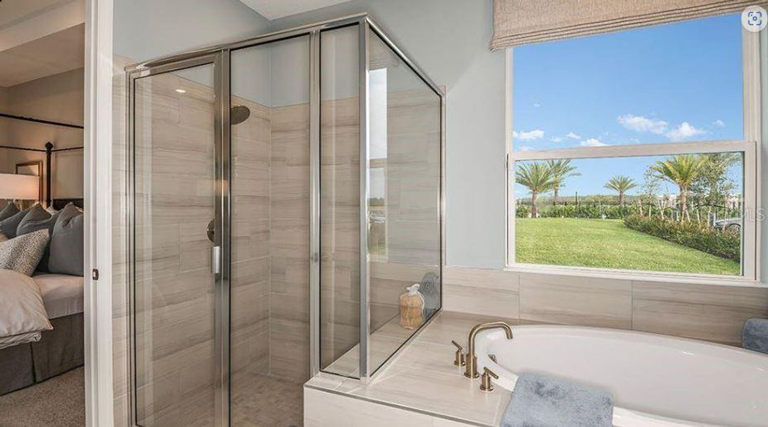 Furnished interior view inside a new home in Indigo Creek, Apollo Beach (Image 9).