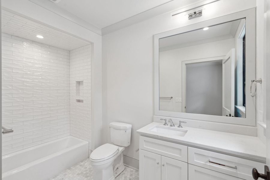 Furnished interior view inside a new home in , Johns Island (Image 18).